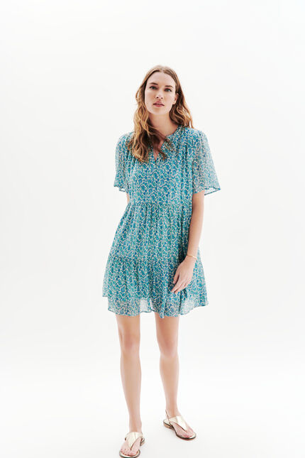 Robe Rpartyc2 bleu turquoise femme
