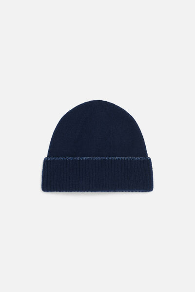 Bonnet bello bleu marine femme