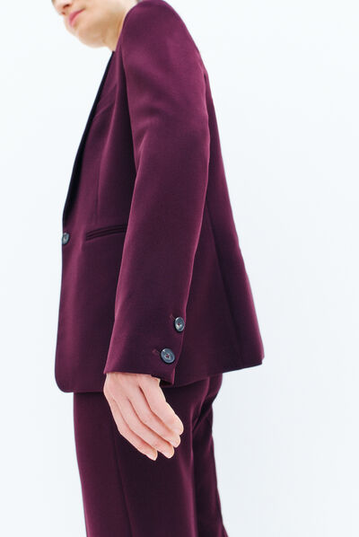 blazer antea bordeaux femme