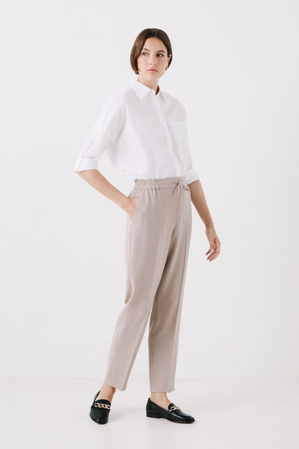 pdanna broek beige vrouw