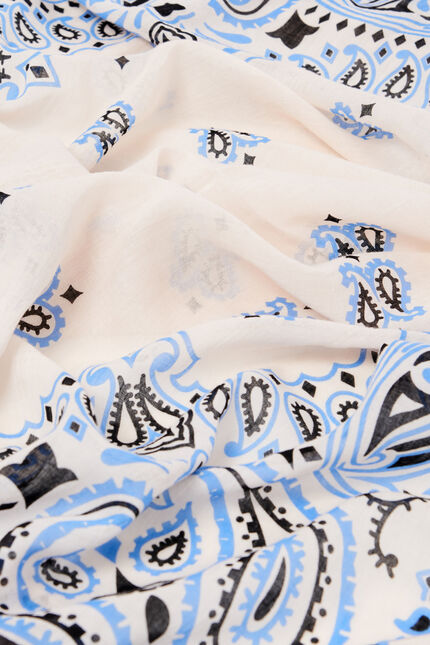 Foulard Ladana ecru femme