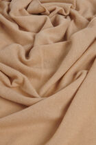 Mabel 100% cashmere scarf camel woman