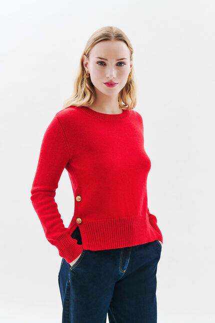 Maglione Maden rosso donna