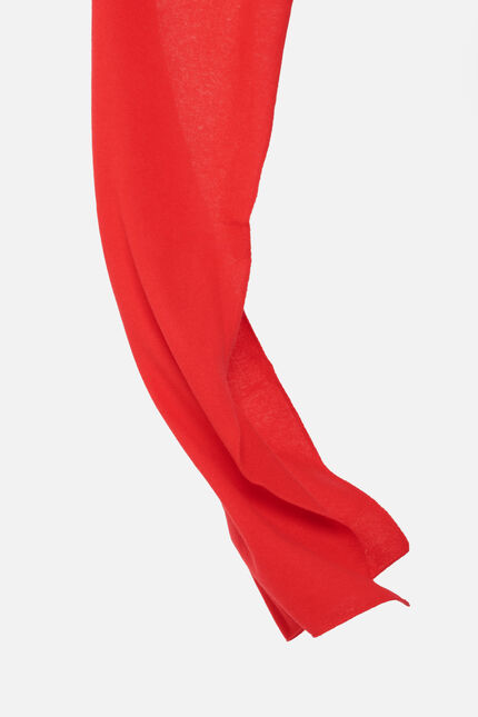 Echarpe mabel 100% cachemire rouge femme