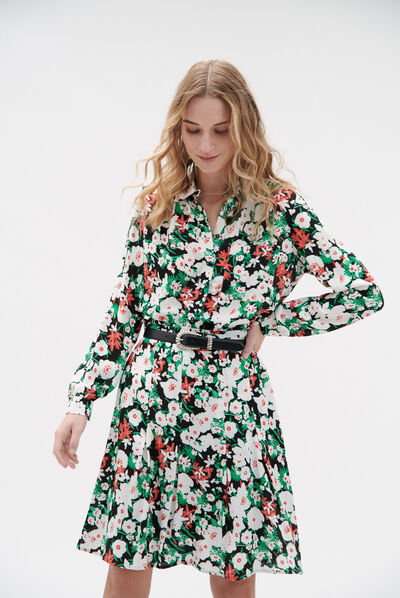 Camicia Moana nero donna