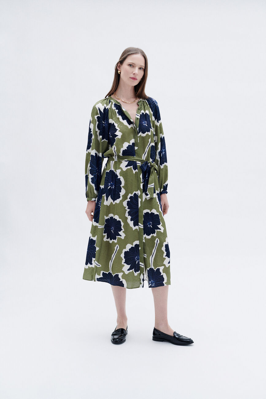 Rmolly2 dress light green woman