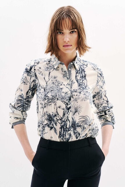 Cjess shirt navy blue woman