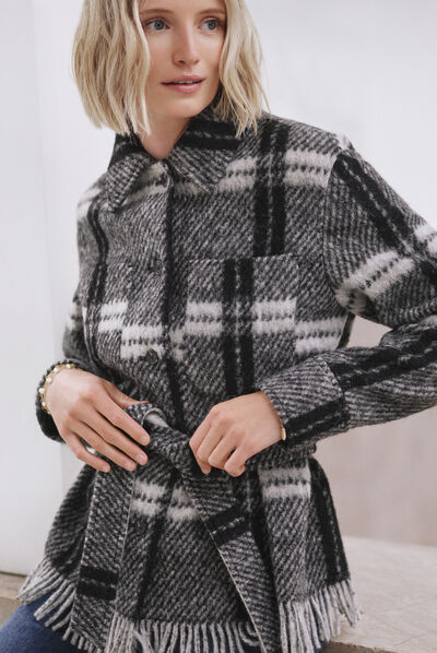 manteau juliette noir femme