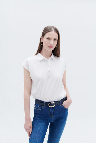 T-shirt tolede ivoire femme