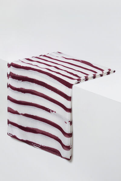 foulard letice bordeaux femme