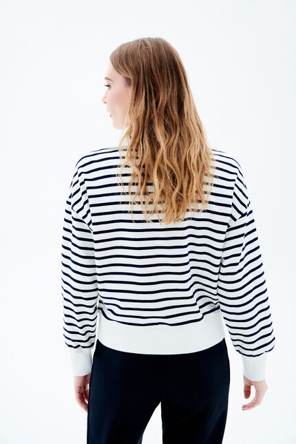 Sudadera tleandro azul marino mujer