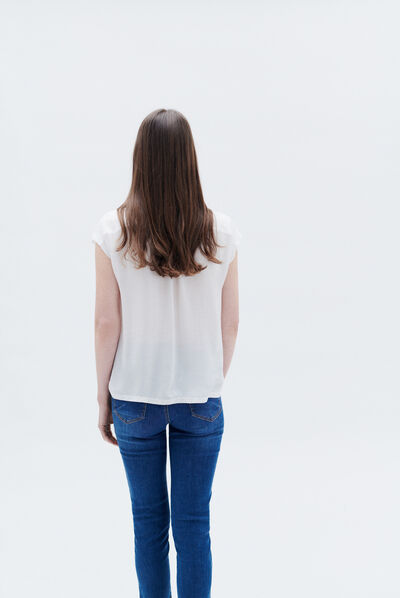 T-shirt tolede ivoire femme
