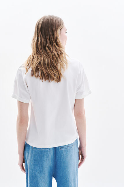 T-shirt Tsorrento blanc femme