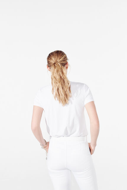 T-shirt Nessa bianco donna