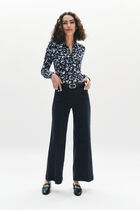 Talba7 t-shirt dark blue woman