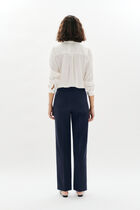 Pelleyville trousers navy blue woman
