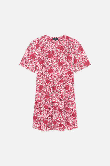 Robe Rpartyc ivoire femme
