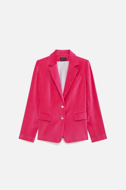 Blazer vambre rose femme