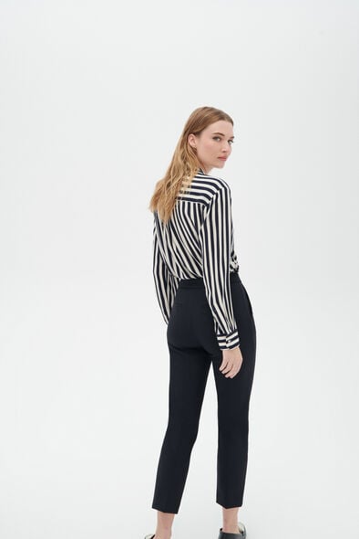 pantalon octavian bleu marine femme pantalon octavian bleu marine femme