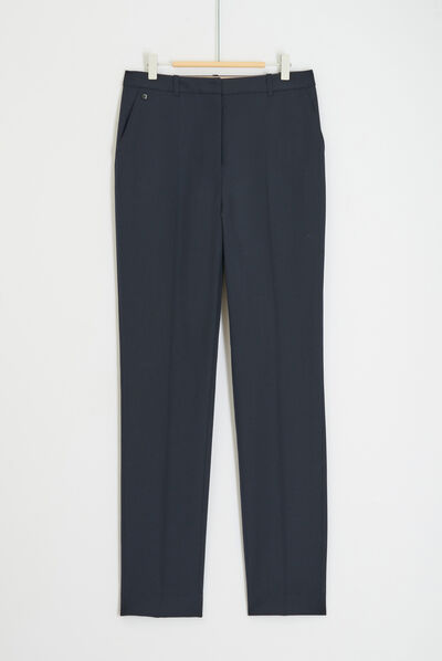 Pantalón Cesar azul marino mujer