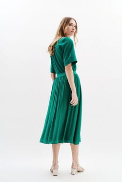 Saia Josa vert foncé mulher