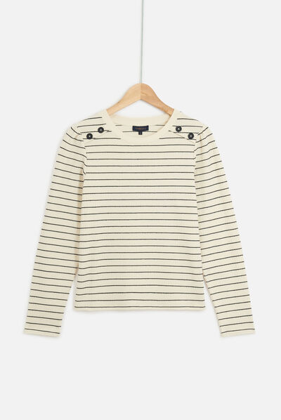 t-shirt regina ivoire femme