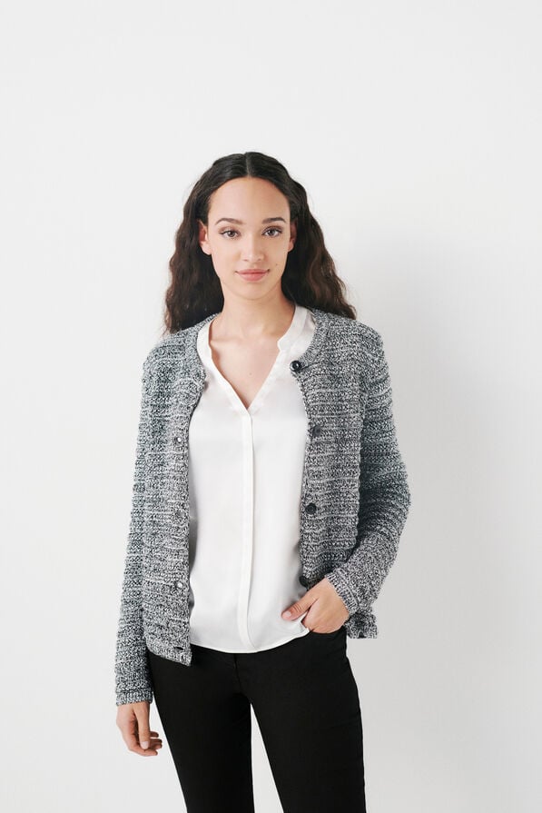 gilet cecile noir femme Gilet cecile noir femme