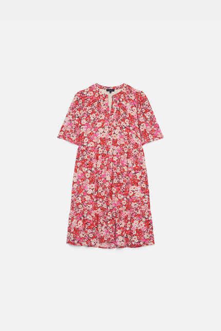 Robe ritta1 rose femme