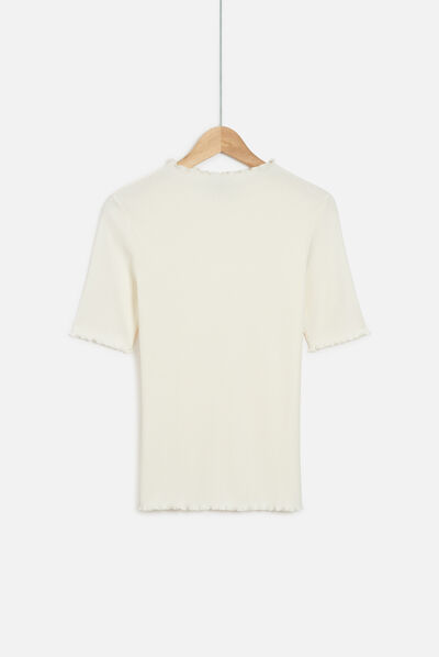 T-shirt Tonia ivoor vrouw