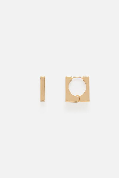 Boucles d'oreilles natha couleur or femme