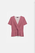 Tbillie t-shirt dark brown woman