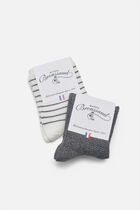 Aimee socks dark grey woman