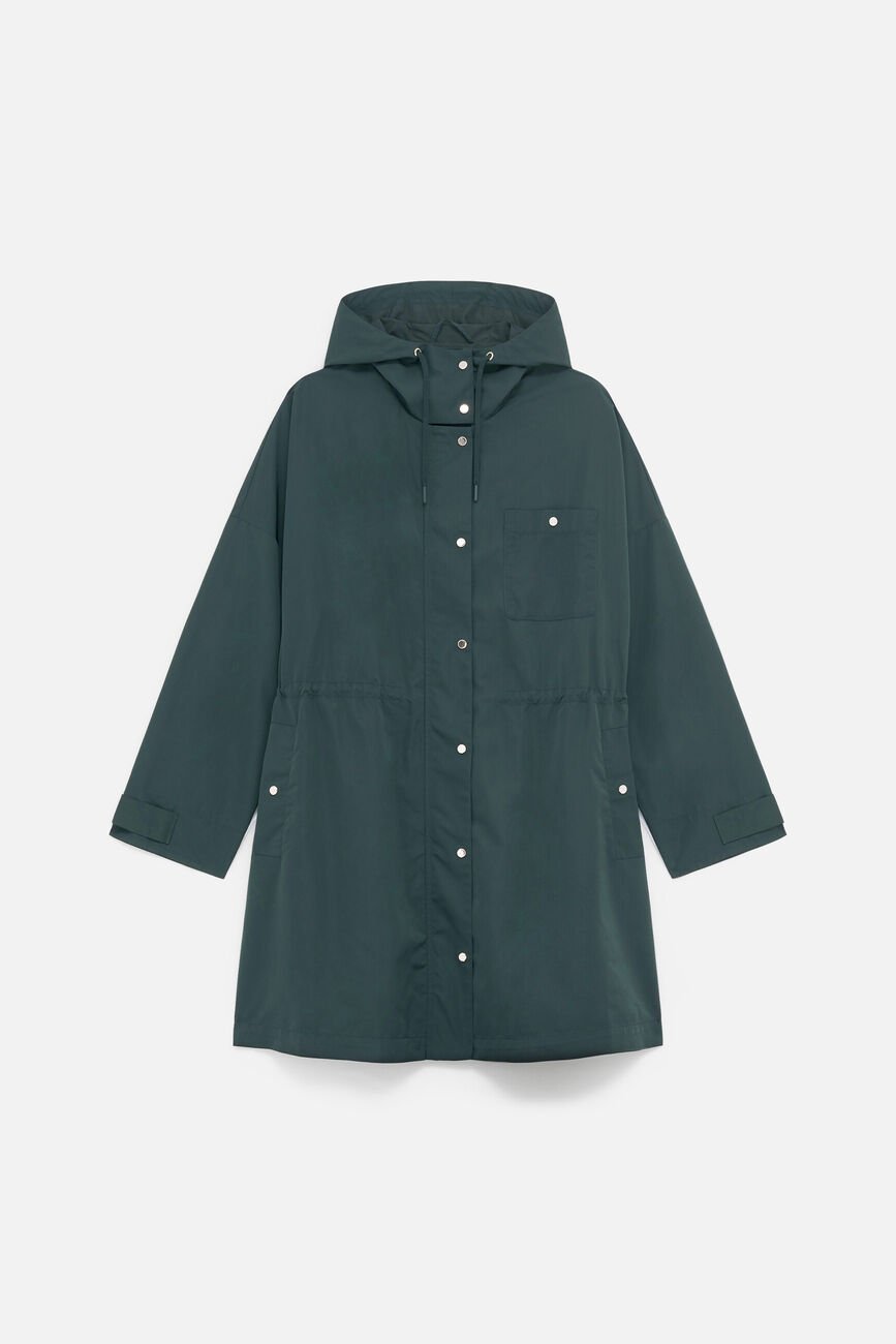 Parka guarana vert foncé mulher