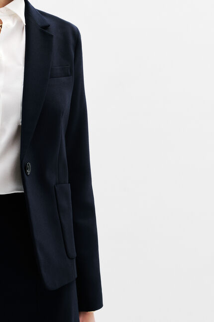 Veste Vauroca bleu marine femme