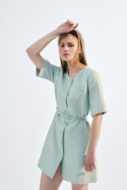 Abito Remmy verde chiaro donna