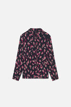 Cubby shirt navy blue woman