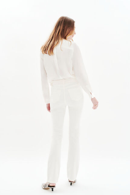 Pantalon pchicagov ivoire femme