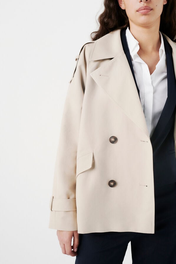 trench gourmand sable femme Trench gourmand sable femme