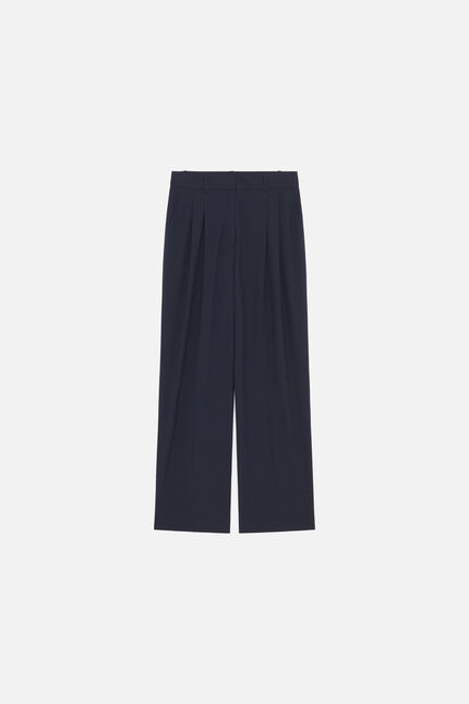 Hose Pliage marineblau damen