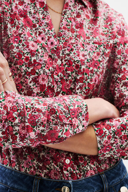 Florentine1 overhemd oud roze vrouw
