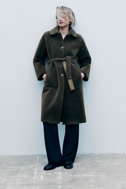 Manteau Garden vert clair femme