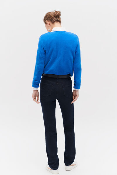 pantalon rayan denim double stone femme