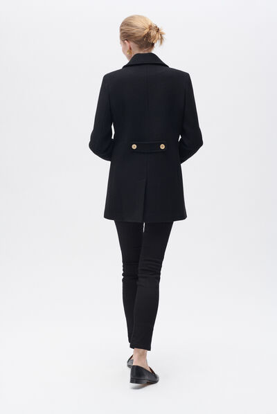 Manteau gipsy noir femme
