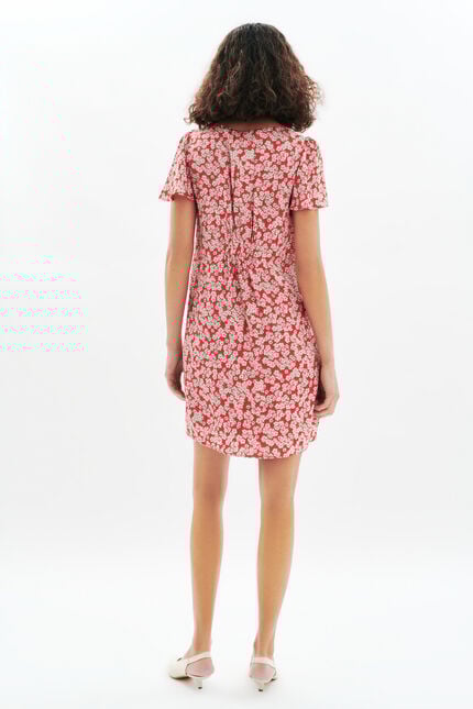 Robe Rufina rouge femme