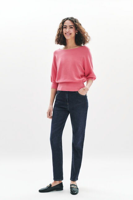 Oversized trui Joan roze vrouw