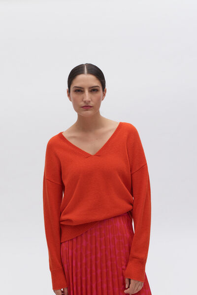 pull mya orange femme