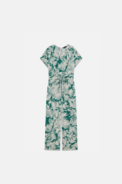 Combinaison cocotte vert emeraude femme