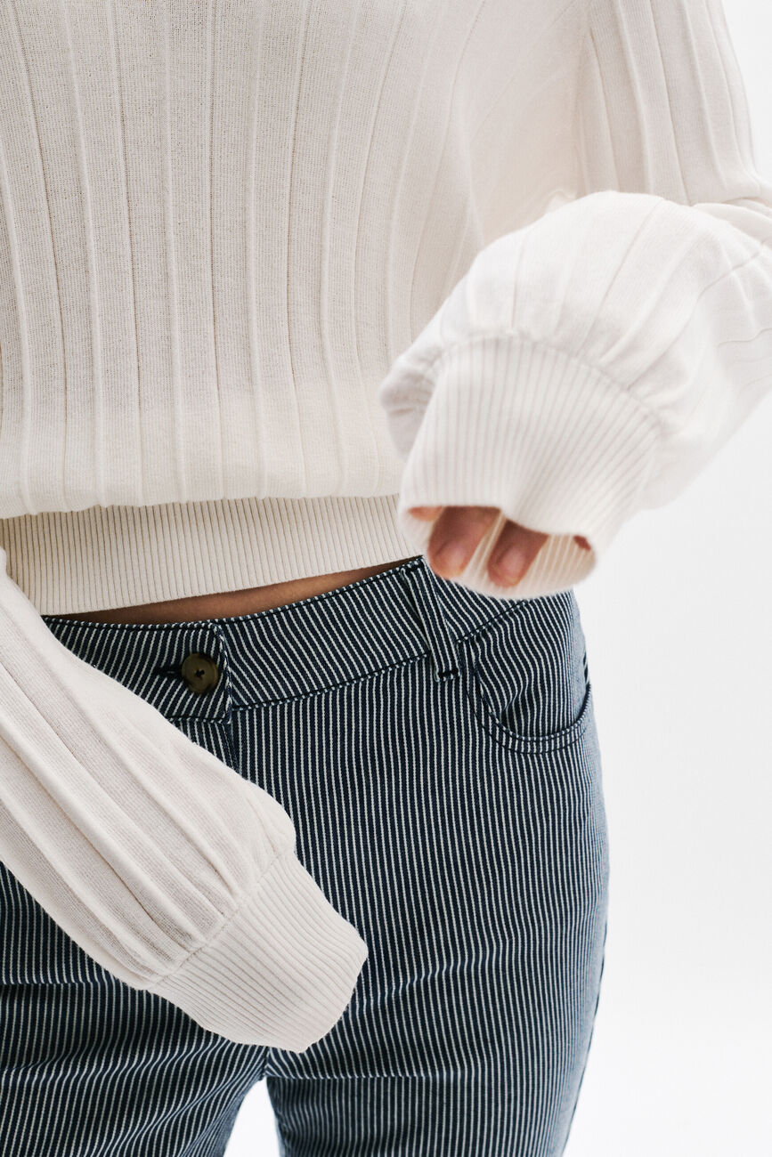Pull Mvirginia ecru femme