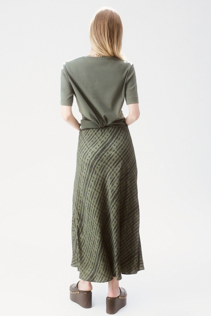 Jalentina2 skirt khaki green woman
