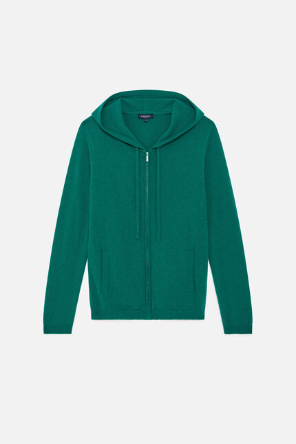 gilet basila vert émeraude femme